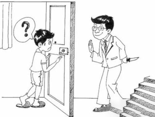 梦见陌生人敲门