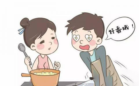 梦见媳妇做饭