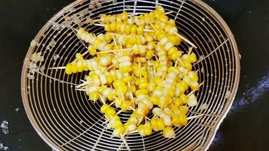 梦见炸玉米花
