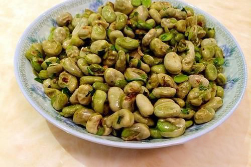 梦见炒蚕豆