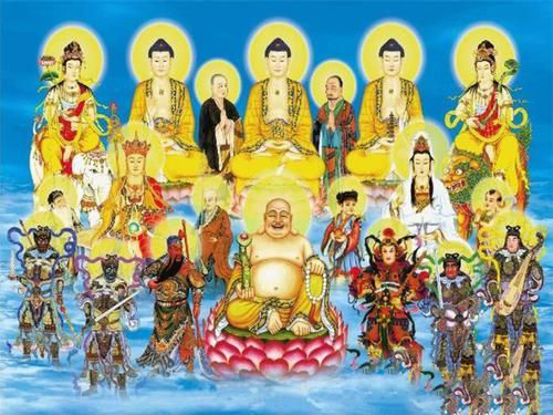 梦见菩萨撒阴钱