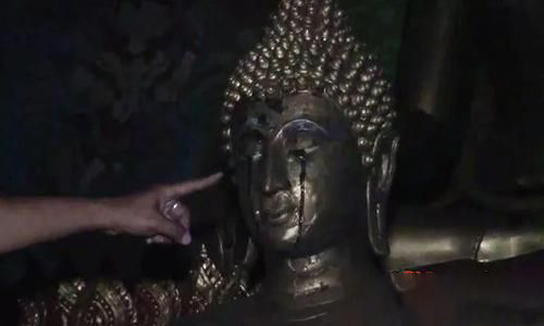 梦见佛像着火