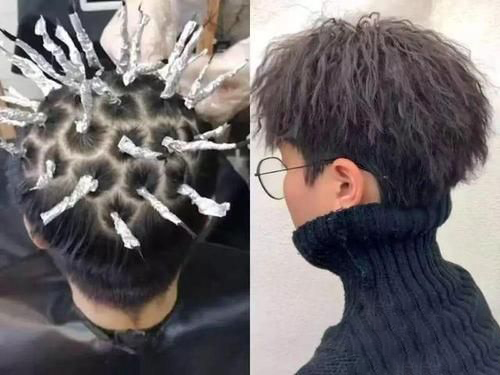 梦见烫头发花钱