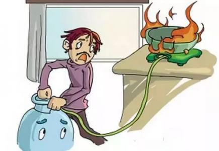 梦见煤气泄漏着火了