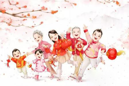 梦见过年穿红衣服
