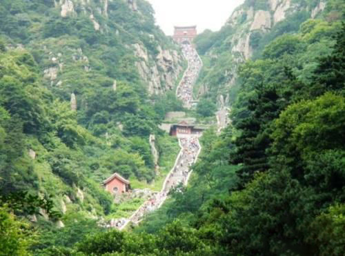 梦见泰山