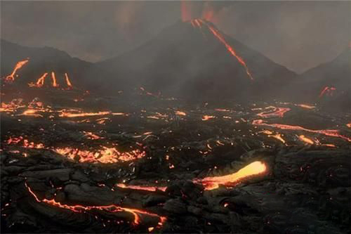 梦到火山涌动
