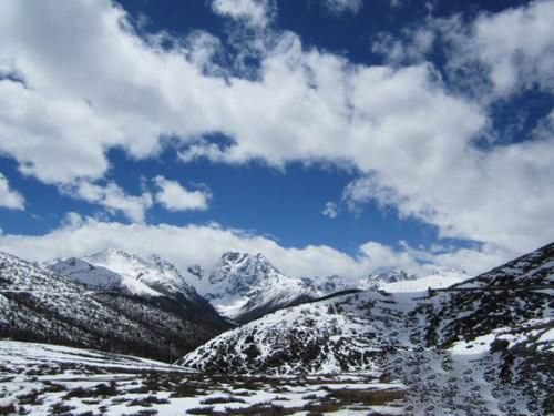梦见远方雪山