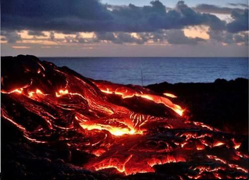 梦到火山熄灭