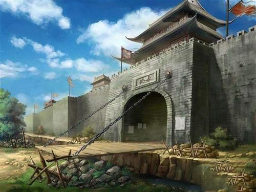 梦见城门