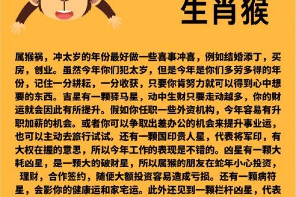 属猴者最不顺的年份