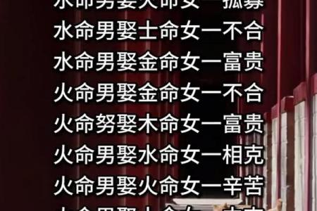 夫妻水命与火命相配是否合适