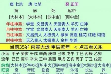 薄命马对应哪个月份出生