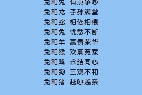 土兔命与哪些命格相配