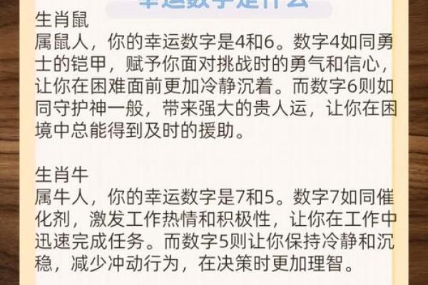 属龙者幸运数字一览