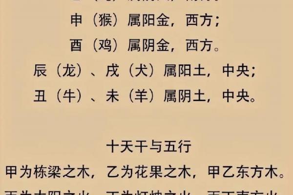 天干地支背诵口诀精简版