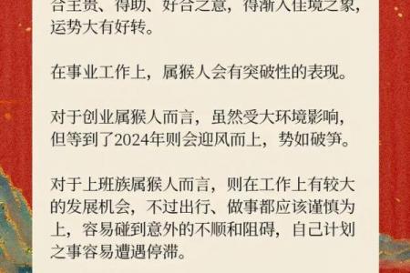 属猴者经商最佳搭档