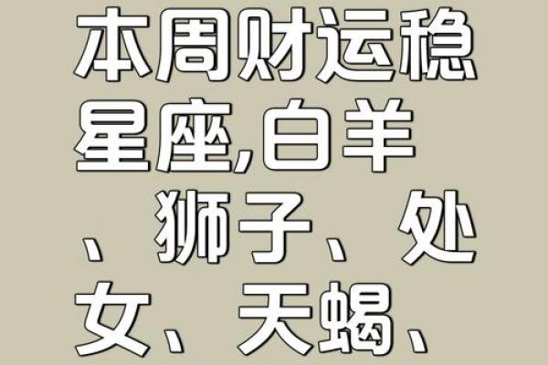 本周白羊座运势