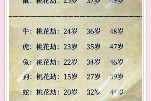 属龙者桃花年份解析