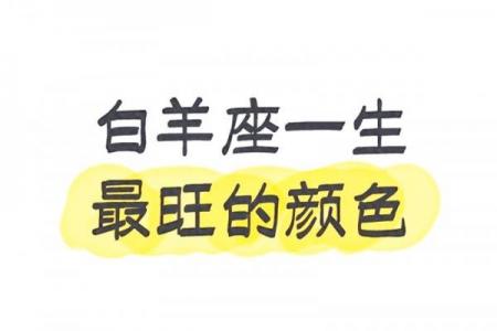 白羊座今日最旺颜色