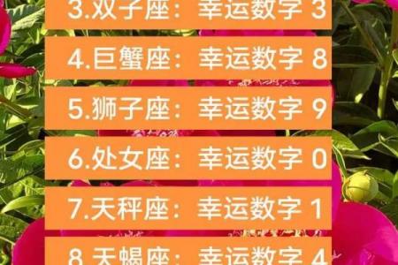 白羊座今日幸运色与幸运数字