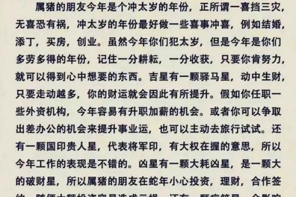 属猪2026年三灾与全年运势解析