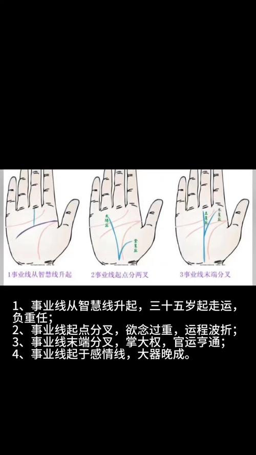 手相事业线