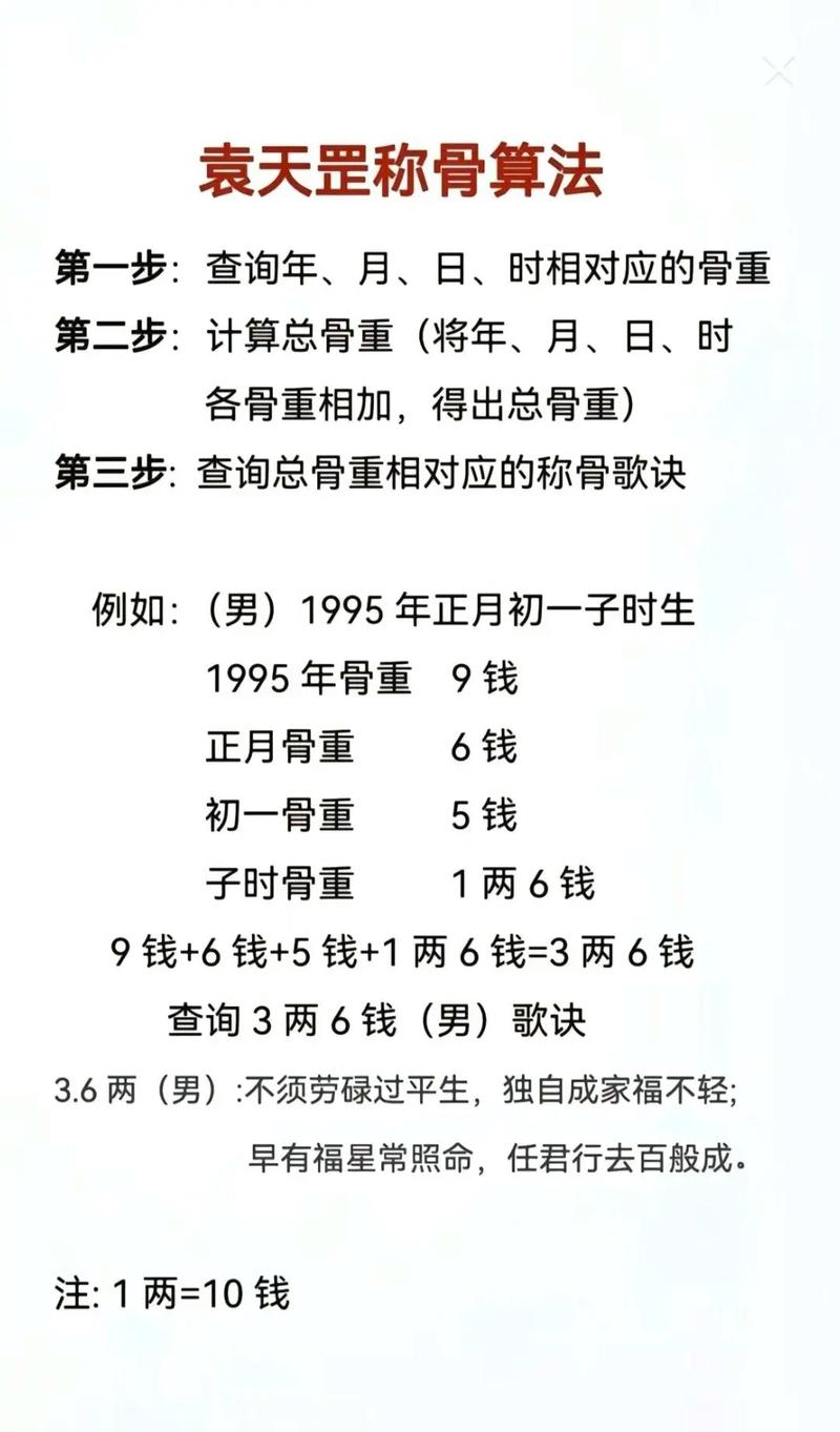 三两九称骨论命：命格轻重背后的福禄真相