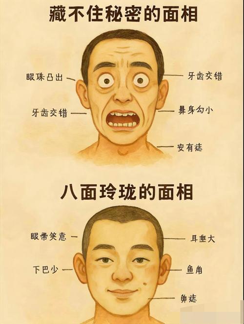 五官气色分析_面相好坏判断标准_面相好坏