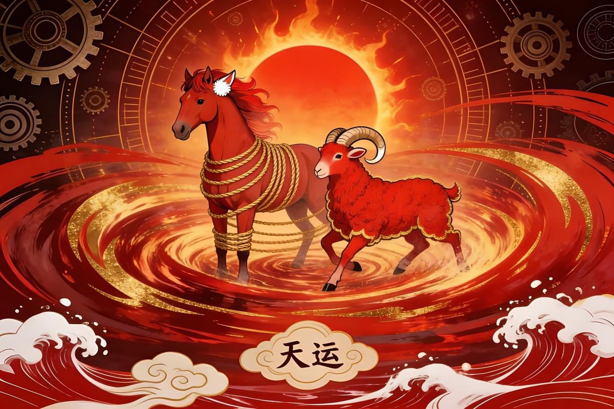 2026年属马本命年大爆发：双火格局带三大吉星