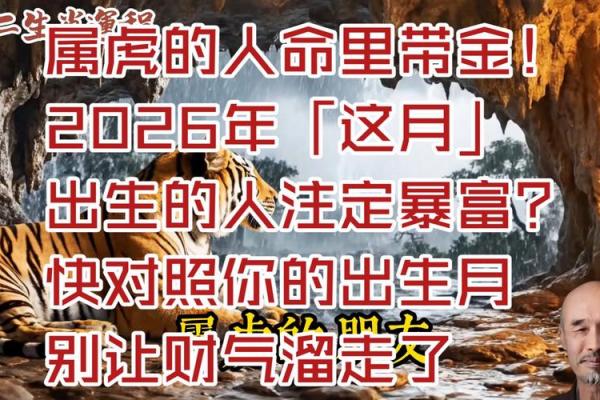 2026年属虎人偏财运势最强者，该年哪些行业最利虎年出生者偏财