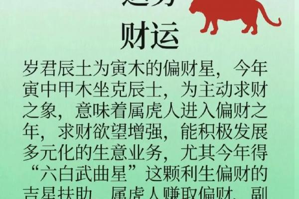 属虎人最旺运的年份