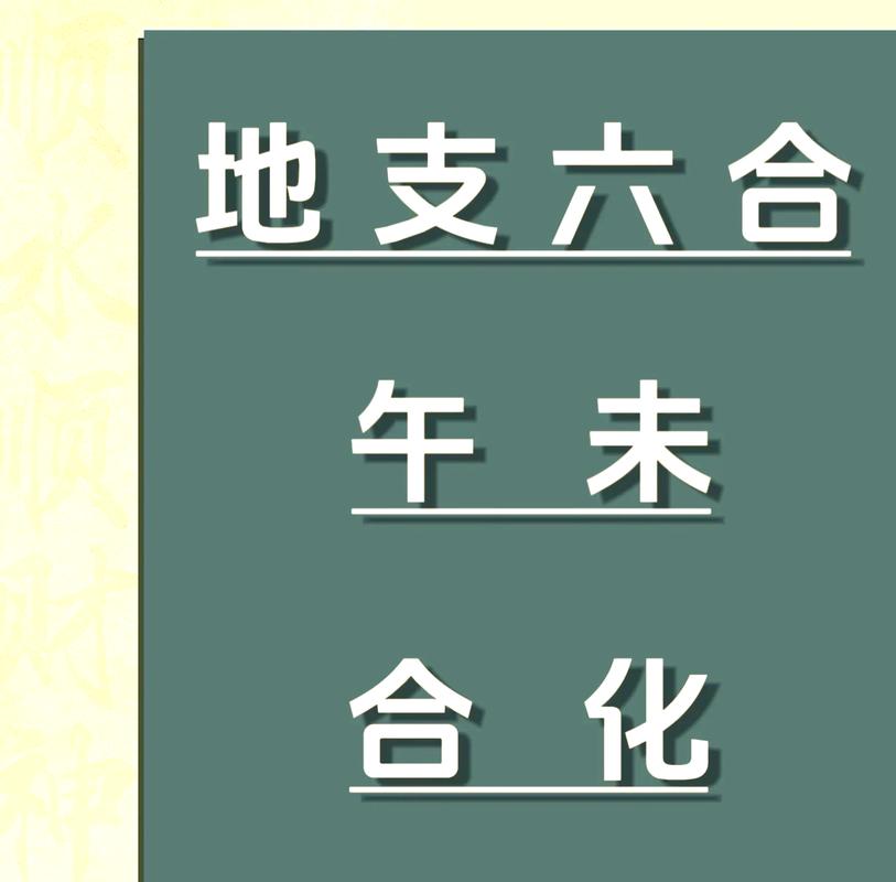 地支六合一看就懂 详解六组合化作用与婚姻事业影响