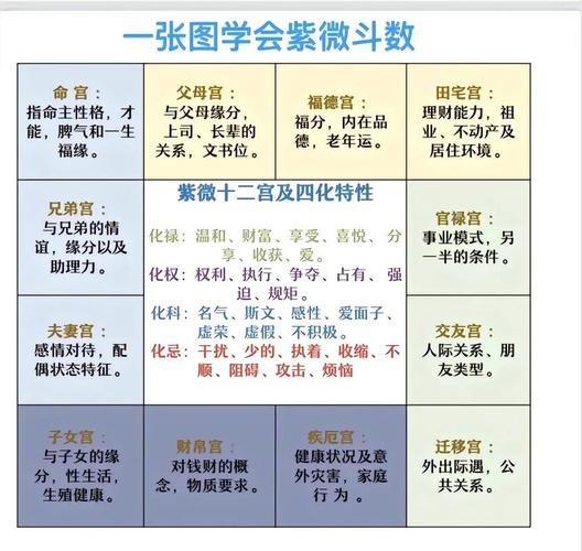 紫微斗数星耀详解_紫微斗数主星副星四化解读_紫微斗数星耀怎么看方法