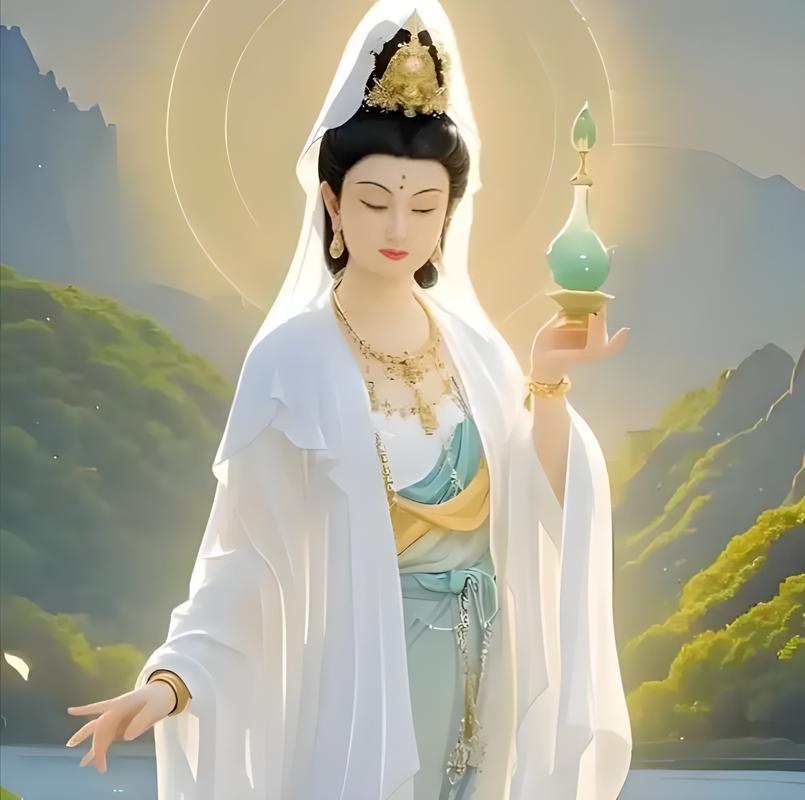 梦观音天象吉兆寓意_女人梦到观音菩萨像出现天空_女人梦到观音菩萨像飘在天空