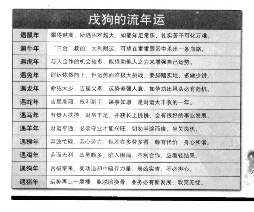70年狗是什么命_庚戌年命理分析_1970年属狗人的性格命运