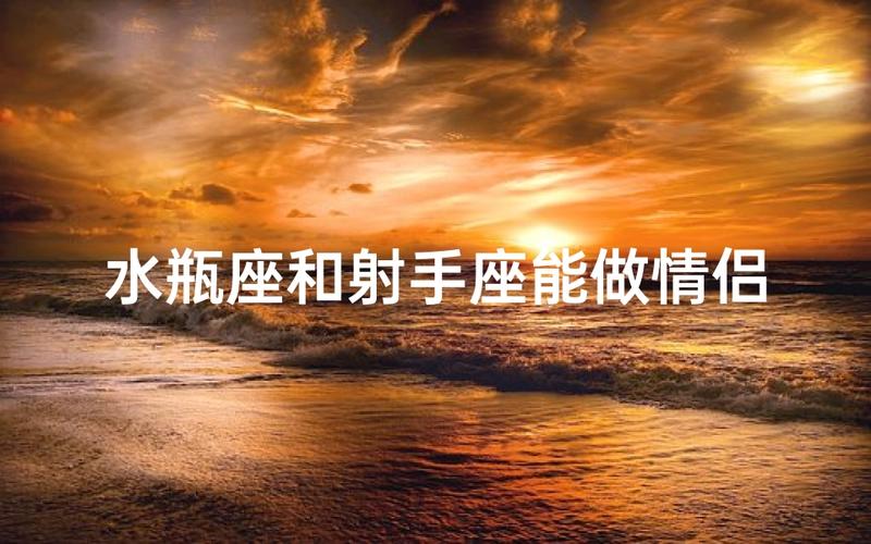 水瓶男射手女性格差异磨合_水瓶座男和射手座女的婚姻怎么样_水瓶座男射手座女婚姻配对