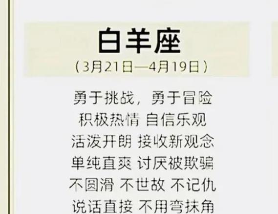 白羊座男生性格特点_白羊座的性格怎么样 男生_白羊座男生感情表现