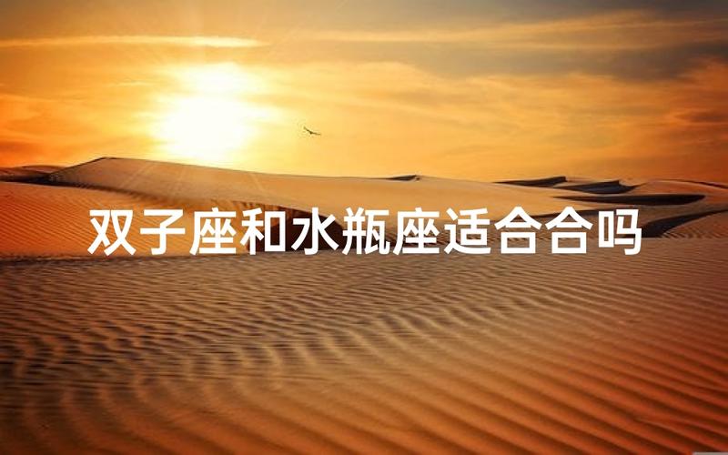 双子座跟水瓶座配对好不好 两人情感合拍吗