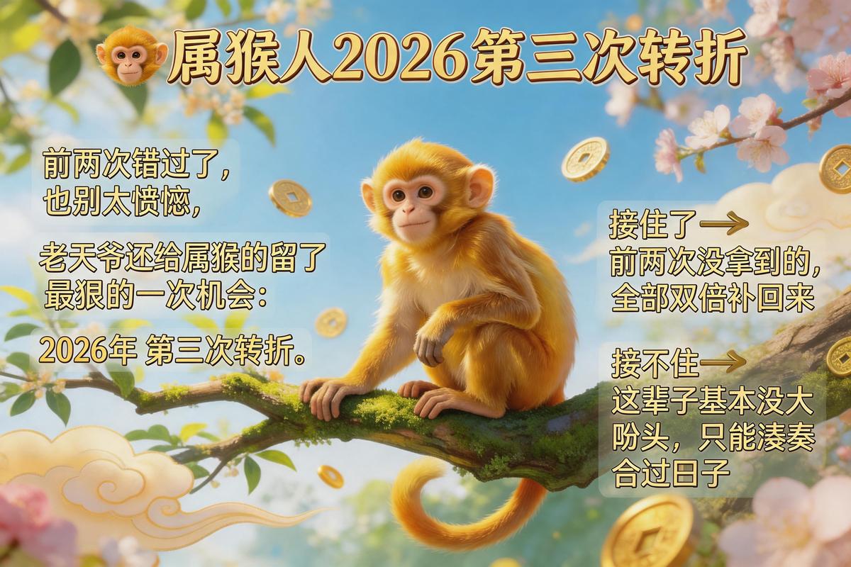 2026年属猴工作调动时机分析_属猴2026年岗位变动机会，2026年属猴工作调动在几月_属猴人职场变动应对策略