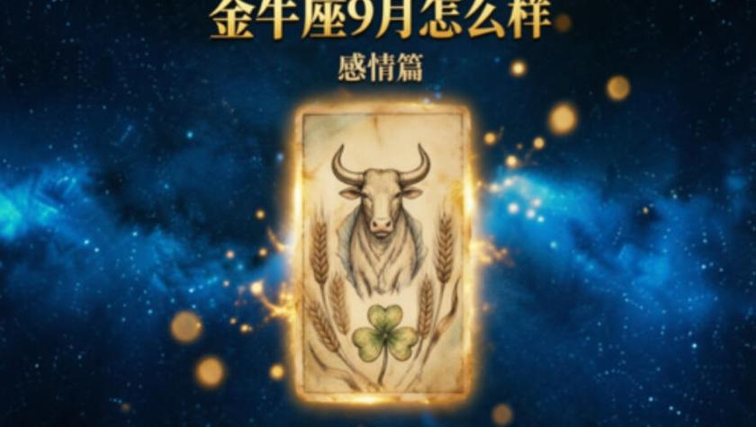 金牛座近期感情运势