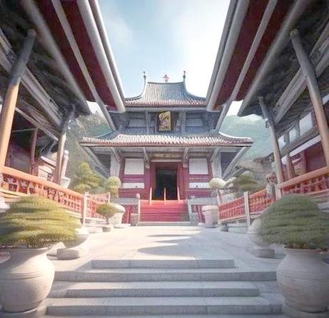 梦见寺院