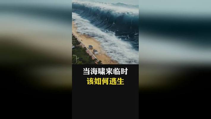 梦见海啸往高处爬逃生