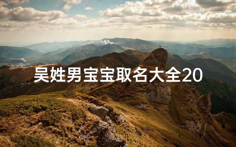2021年女宝宝吴姓取名大全