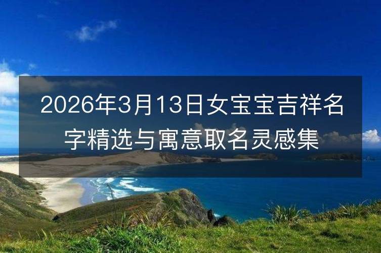 2026 年 3 月份出生的宝宝取名
